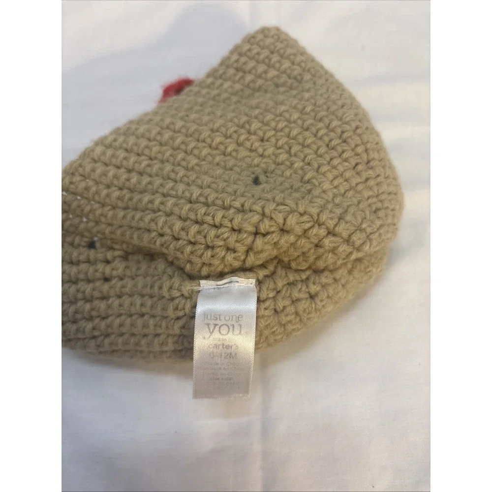 Carter's Baby Toddler Thanksgiving Turkey Hat‎ Cap Beanie Holidays One Size